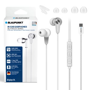 블라우풍트 Hi-Fi 고음질 C타입 커널형 유선이어폰 BLP-WE231 화이트