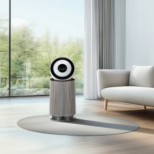[전국무료배송설치]LG 퓨리케어 오브제컬렉션 AI 360˚ 공기청정기 AS205NSJA (G 필터) 20평형(66㎡) 카밍베이지색상