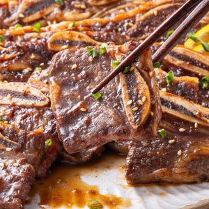 호주산 GF등급 양념 LA갈비 소갈비 500g x 2팩