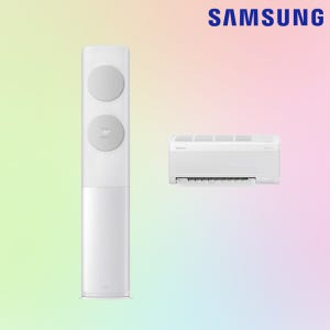 AF70F17D11GRS 삼성 비스포크 56.9㎡+18.7㎡ AI 무풍 투인원에어컨 인버터