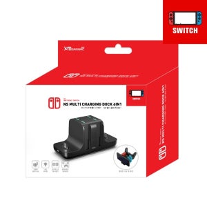 닌텐도스위치 6in1 멀티 충전독 거치대 조이콘 프로콘 동시충전 도킹스테이션
