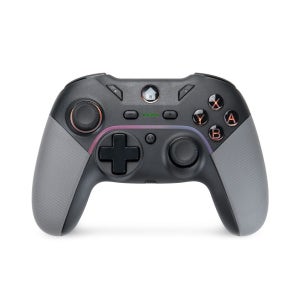 LED 무선 블루투스 게임패드 조이스틱 PC 모바일 스팀 호환 진동 컨트롤러