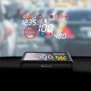 코리안 지오그래픽 HUD 차량 헤드업 디스플레이 GPS 내비게이션