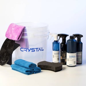 [불스원] 크리스탈 세차용품세트 셀프세차세트 자동차용품 11종 패키지