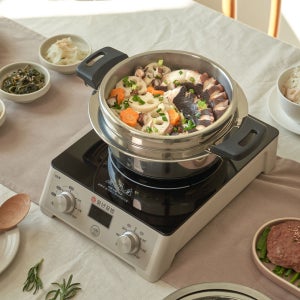 돌솥밥기계 풍년꿀밥 엣홈 S 디럭스SET(7종구성) 솥밥기계 3인용 압력밥솥