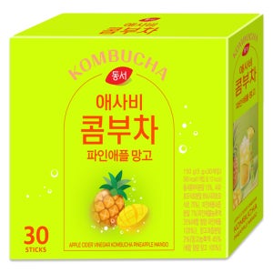 동서 애사비 콤부차 파인애플망고 30T