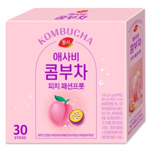 동서 애사비 콤부차 피치패션프룻 30T