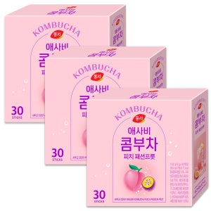 동서 애사비 콤부차 피치패션프룻 30Tx3개