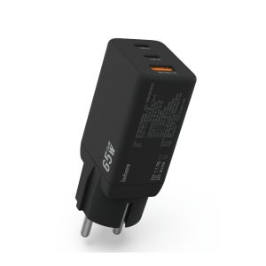 iWhere 65W PD 초고속 3포트 접지 충전기 어댑터 IPD-653G