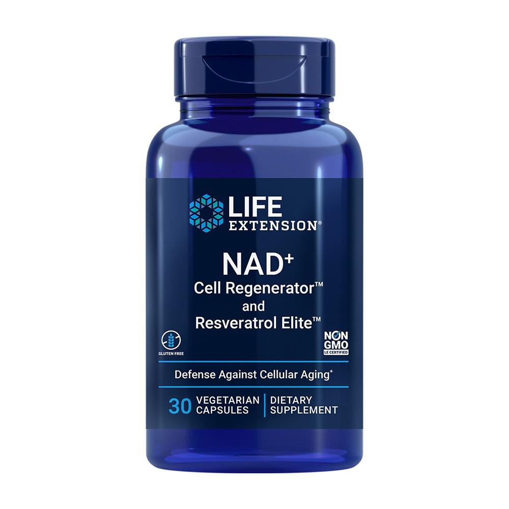 라이프 익스텐션 NAD+ 셀 리제너레이터 앤 레스베라트롤 엘리트 30 베지캡슐