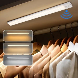 2배 밝기 3컬러 변환 USB 충전식 무선 센서등 C-TYPE