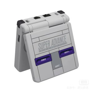 GBA SP 미국판 SFC 커스텀 제작 게임기