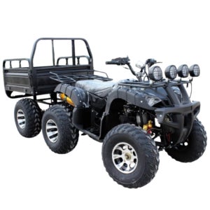 테라맥스 125cc 팜트럭 ATV 사륜 바이크 운반차 트레일러 농촌 수레 구르마 밭 경운기