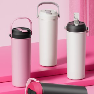 PAWBAY 벤티 사이즈 에센셜 텀블러 600ml 외출용 한손 보틀