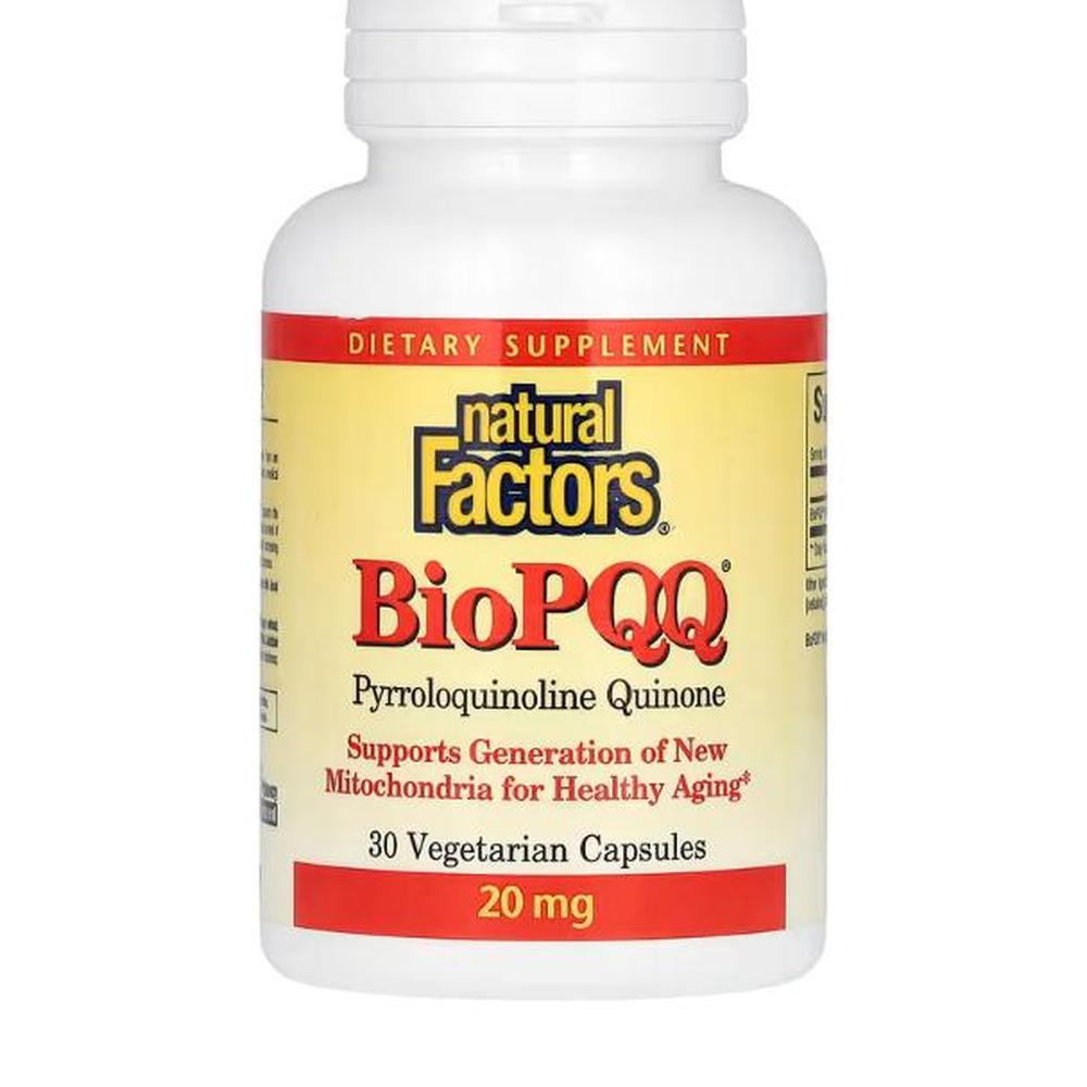 네츄럴팩터스 <b>BioPQQ 20mg</b> 베지캡슐 30정