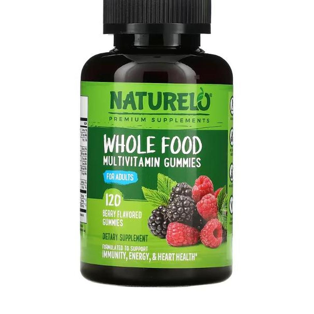 NATURELO <b>어덜트</b> <b>홀푸드 비타민</b> 베리 구미젤리 120개