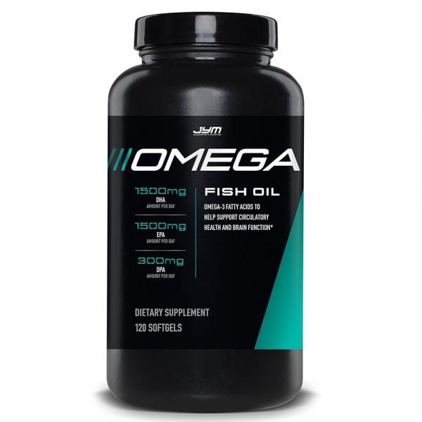 JYM SUP 업plement Science Omega 피쉬 오일 2800mg, 고효능 오메가 3, <b>EPA</b>, <b>DHA</b>, 뇌, 심장 및 <b>관절</b> 지원을 위한 <b>DPA</b> 소프트 젤 120개 2