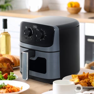 레이나 미니 에어프라이어 글라스 에어프라이기 보이는 바스켓 에어후라이기