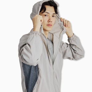 윈어블 여름 바람막이 우븐 자켓 자외선차단 초경량 남녀공용 윈드브레이커