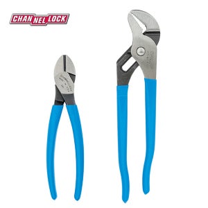 채널락 GS2 GS-2 미제 니퍼+플라이어세트 전선 피복 컷팅