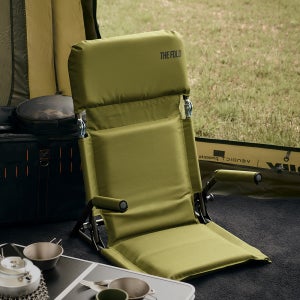 벤딕트 그라운드 체어 캠핑의자 릴렉스 휴대용 의자 경량 등받이 접이식 좌식 페스티벌 더폴드