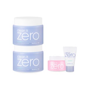 [바닐라코] NEW 클린 잇 제로 카밍 클렌징밤 대용량 180ML 2개 SET (증정 : 오리지널밤 25ml+카밍폼 30ml)