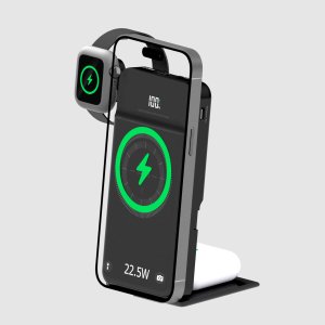 아이폰+에어팟+애플워치 3개 동시 고속 무선충전 22.5W 여행용 10000mAh