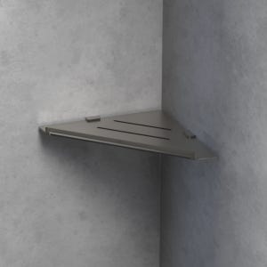 라우체 피니언53N 코너선반 무광니켈