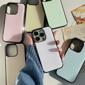 아이폰 캔디밤 에폭시 범퍼케이스 젠지퍼플, 아이폰16 플러스