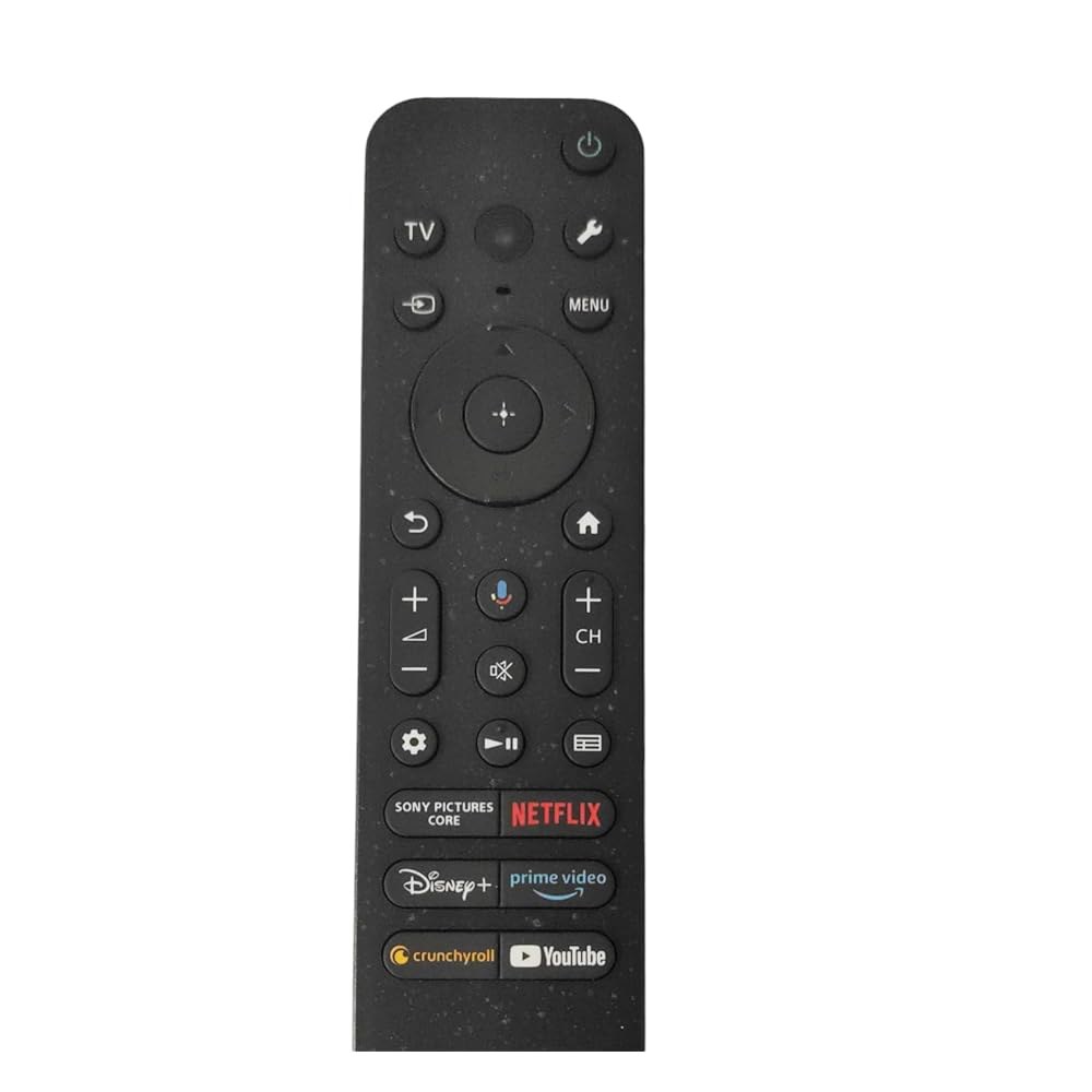 소니 텔레비전 TV와 호환되는 USB 충전식 백라이트 음성 리모컨 RMF-TX920U