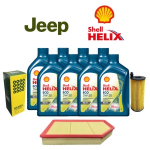 지프 그랜드 체로키 3.0 엔진오일 교환세트 8리터 (11-21년식) WK2