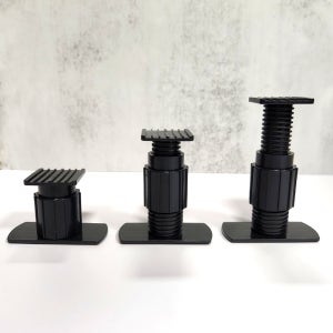 가변형 고임판 문틀·창틀 받침대 고임목 수평조절 지지대 (60~130mm) 국내생산