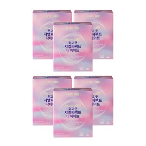 위고 굿 지엘 퍼펙트 다이어트 녹차 단쇄지방산 낙산 난소화성 말토덱스트린 60정 x 6개