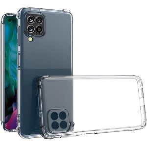 방탄 범퍼 젤리케이스 1+1 투명, 갤럭시 점프2 (M336)