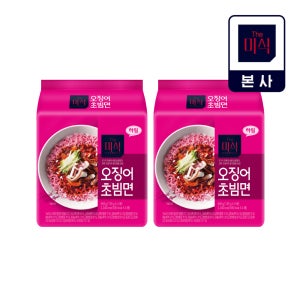 더미식 오징어초빔면 4봉 + 4봉