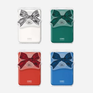 쏭스 맥세이프 카드지갑 그립 톡홀더 3카드팩 아크릴톡 리본홀릭 시리즈