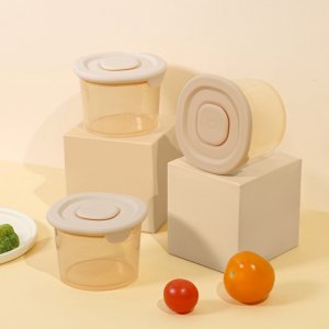 베이비팜 실리콘 이유식 한끼 소분 밀폐 보관 용기 토핑이유식 냉장 냉동 120ml 3P