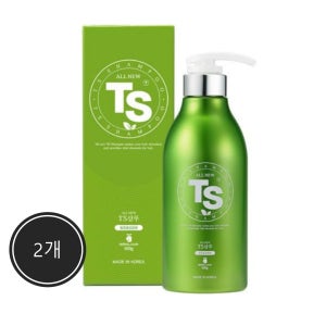 [2개] 올뉴 TS 샴푸 500g