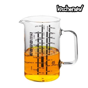 키치뉴 내열유리계량컵 시맥스 이유식 계량컵 500ml