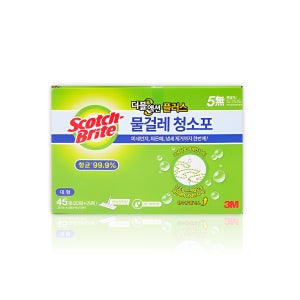 물걸레 청소포 20매 1개 25매 1개 대형 3M 스카치 브라이트
