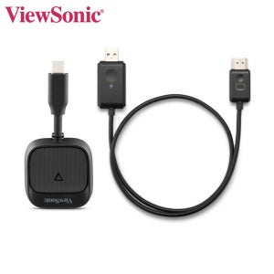 뷰소닉 ViewShare WPD-900 +케이블세트 플러그 앤 플레이 무선 동글 미러링 OTT 지원