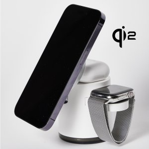 이노랩스 qi2 3in1 갤럭시 아이폰 맥세이프 고속 무선충전기