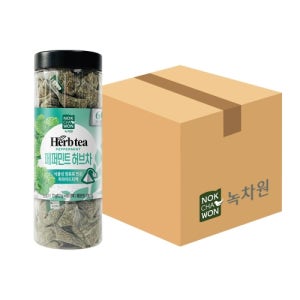 [녹차원] 페퍼민트허브차 60T (식물성PLA 피라미드티백 대용량) 1BOX(20입)