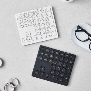 아이노트 KN10B 블루투스 무선 키패드 숫자 키보드 블랙
