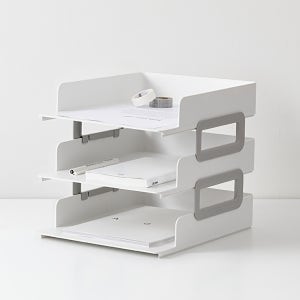 시스맥스 타워 시스템 트레이 3단 책상 서류정리함 서류 정리 트레이