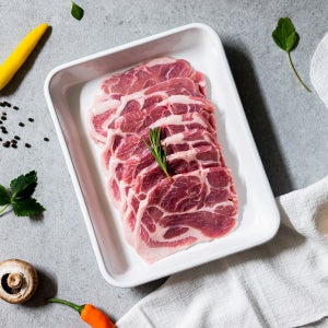 냉장 돼지고기 목살 600g