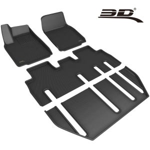 3D 카구 TPE 카매트 테슬라 모델X 리프레쉬 7인승, 1열+2열+3열