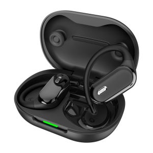 아이리버 오픈형 블루투스 이어폰 귀걸이형 운동 러닝 노이즈캔슬링 IOW-A96