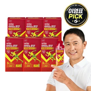 하이뮨 아미노포텐 파워젤 40g 에너지젤 감귤, 10포, 6개