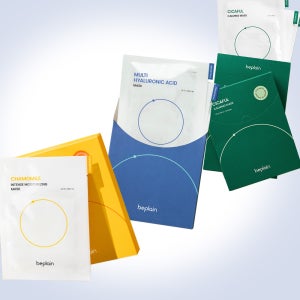 비플레인 시트 마스크 30매 (진정/보습/수분 3종 옵션선택)